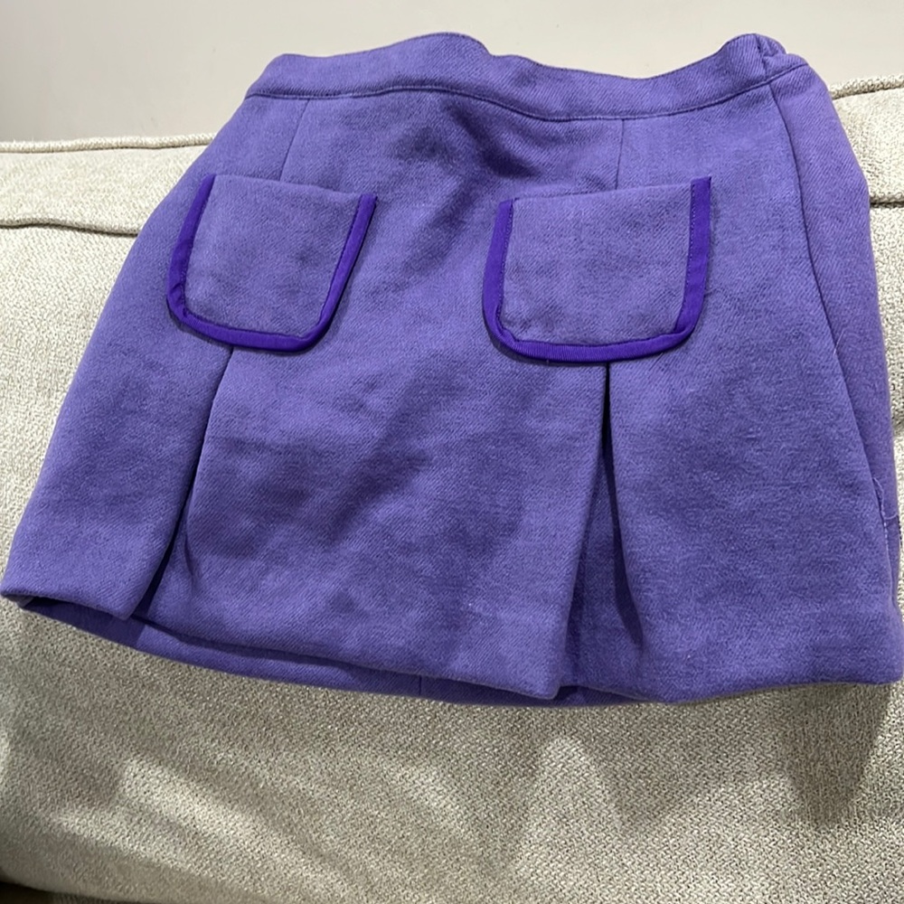 Cpc childrenswear skirt purple color size 7